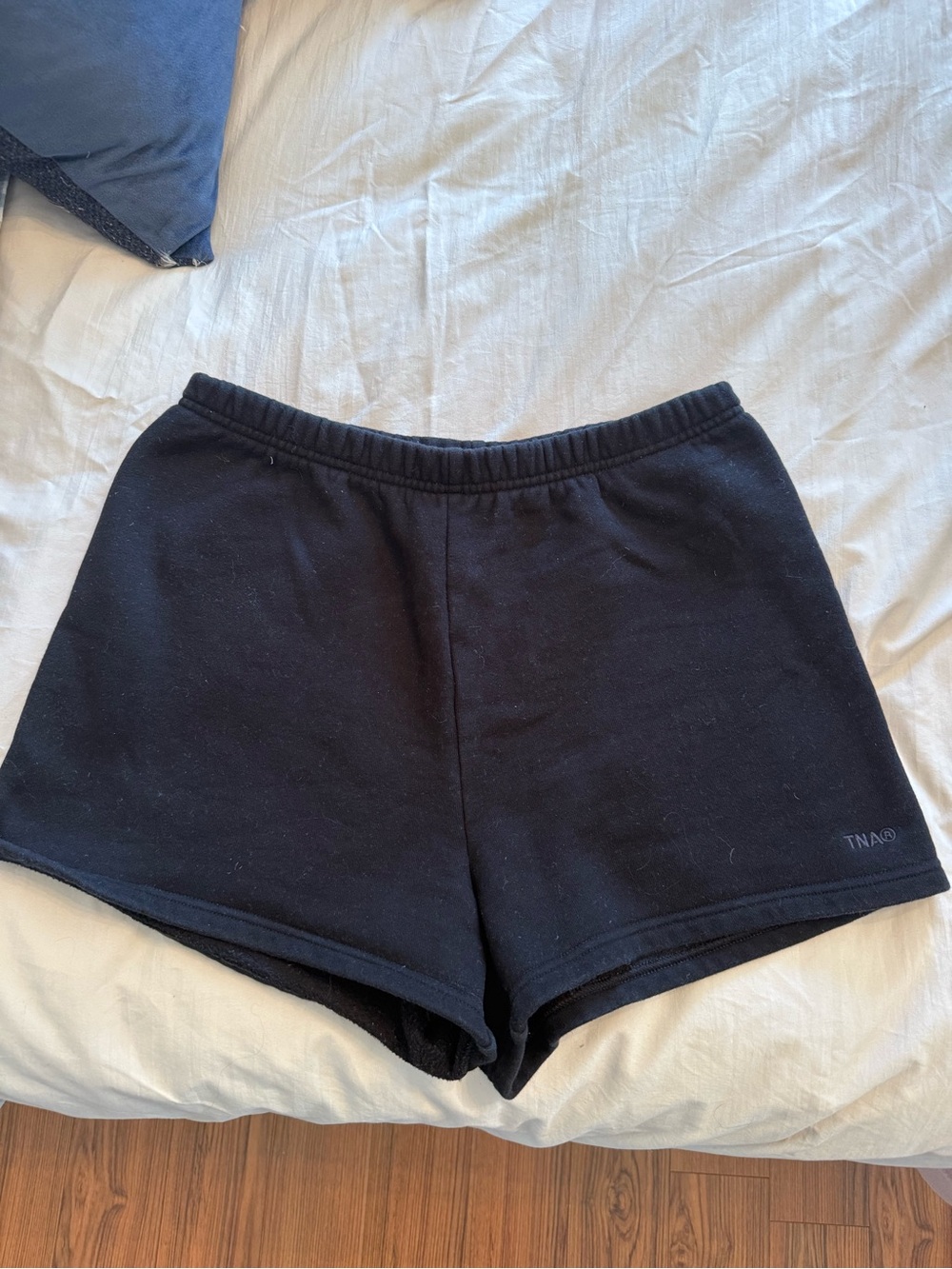 TNA Black Women's Sweat Fleece Shorts